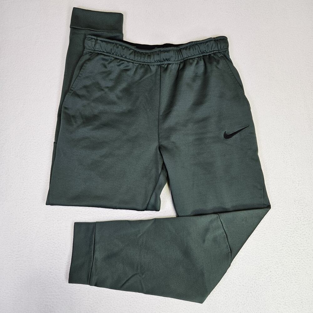 Nike Therma Tapered Training Jogger Pant Men L Deep Teal Green 800193 Athleisure